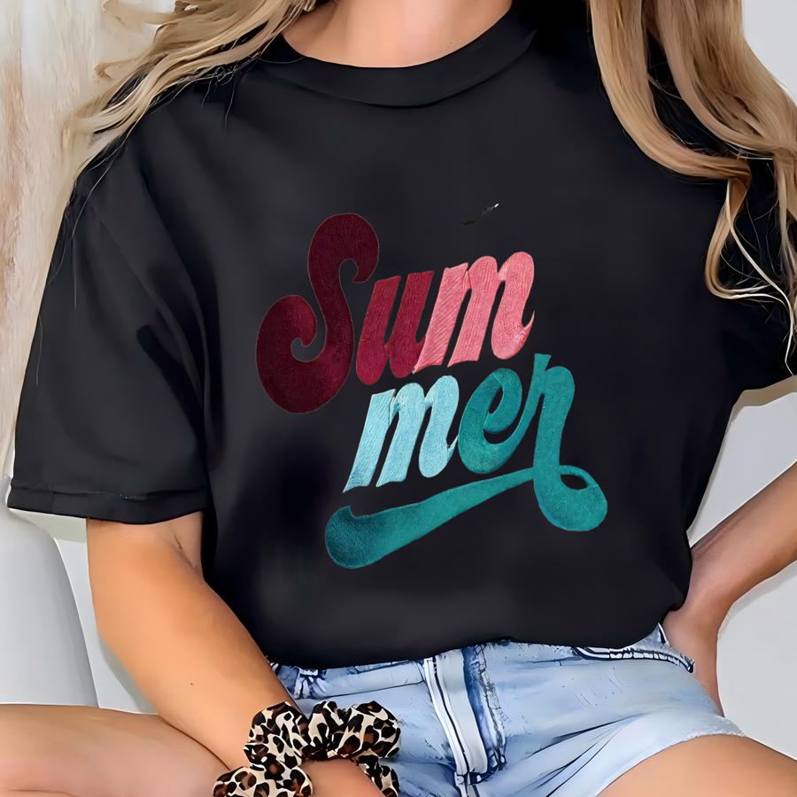 Retro Summer Beach Vacation Crewneck Sweatshirt, Beach Crewneck, Summer Crewneck, Vacation Crewneck, Vintage Beach Shirt T-shirt