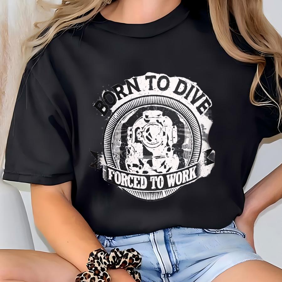 Born To Dive Scuba Mug, Scuba Diving Mug, Scuba Coffey Cup, Scuba Gifts, Diving Gifts, Novelty Dive Mug, Gifts For Him Her, Scuba Diver Gift T-shirt