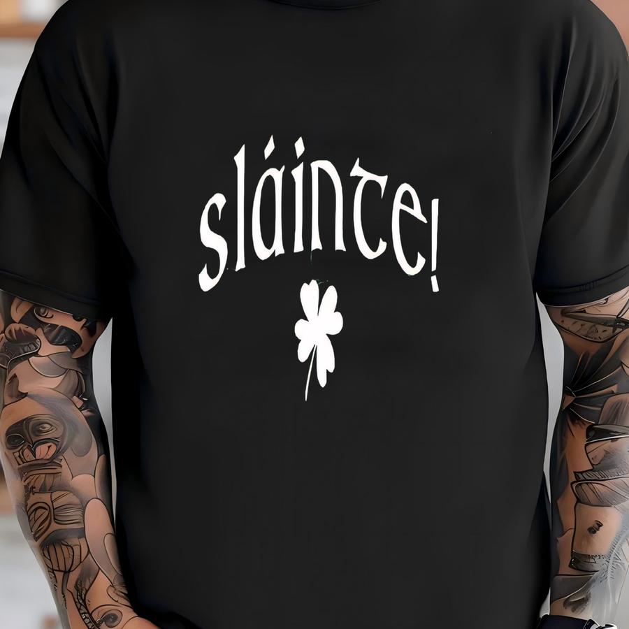 Slainte Shamrock St. Patrick's Day Hoodie T-shirt