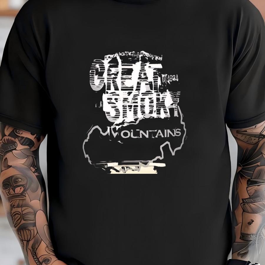 Great Smoky Mountains Stemless Wine Glass T-shirt