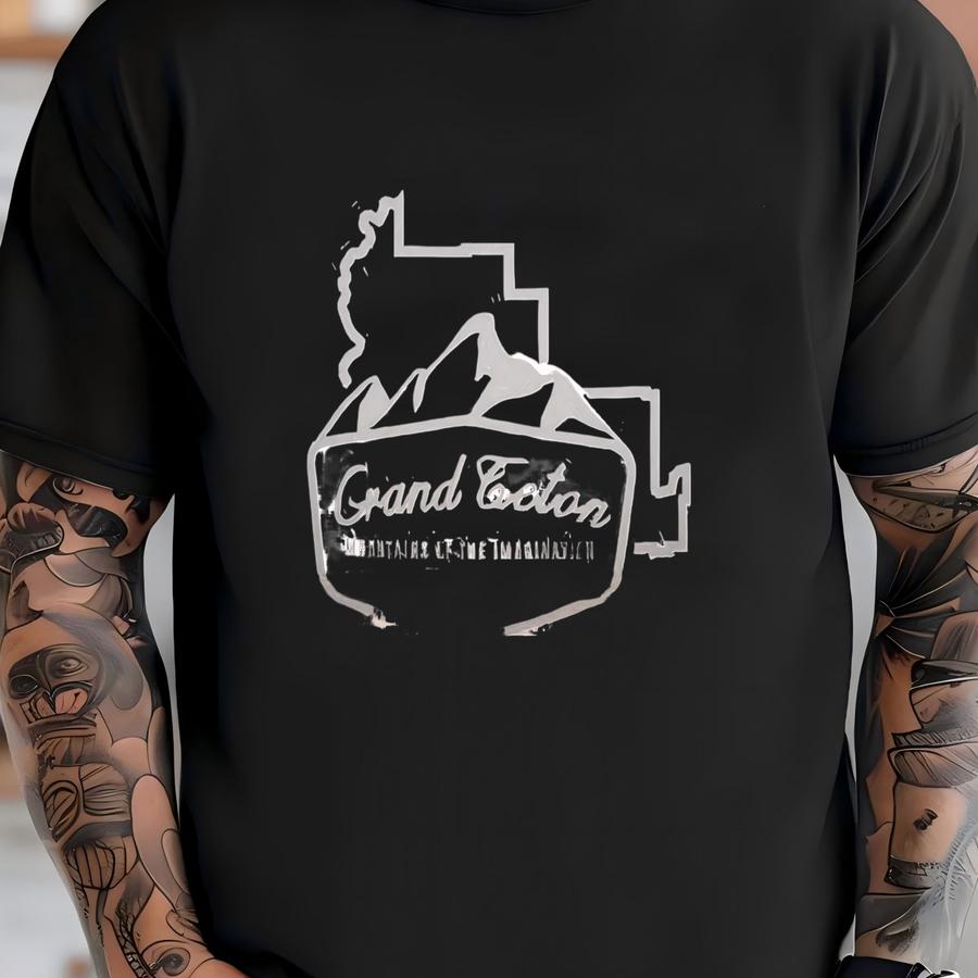 Grand Teton Rocks Glass T-shirt