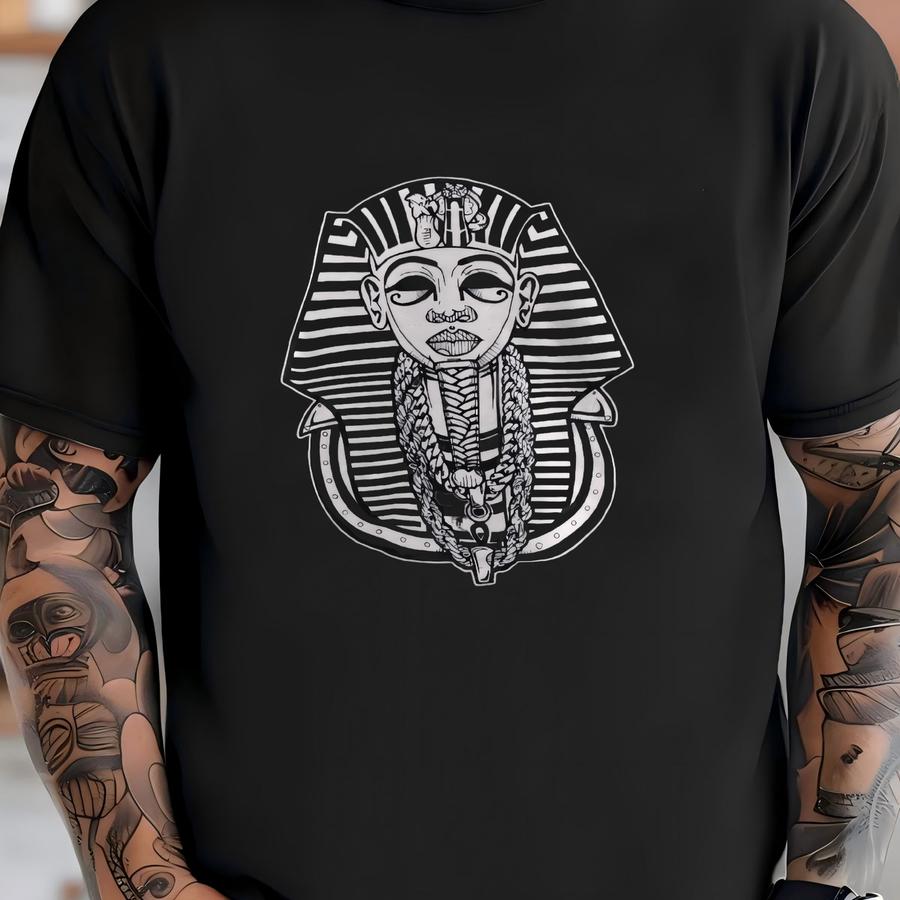King Tut Shirt, Egyptian Pharaoh Hoodie T-shirt