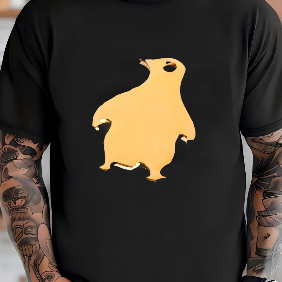 Adorable Penguin Earrings - Penguin Earrings, Cute Earrings, Stud Earrings, Hypoallergenic T-shirt