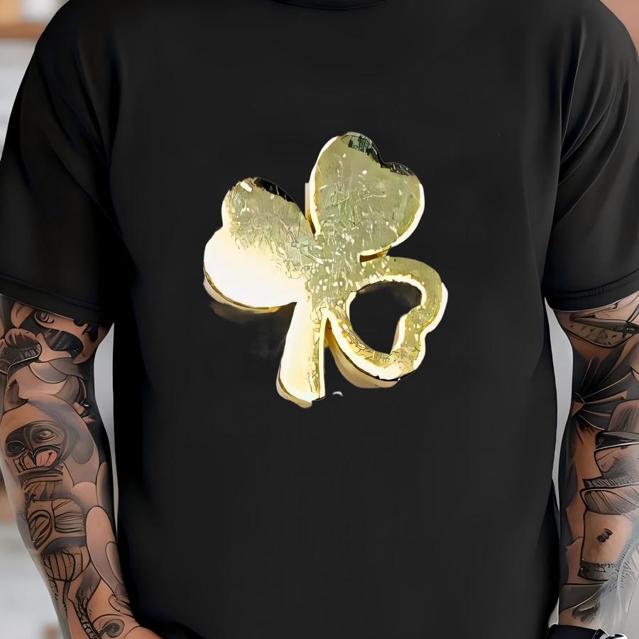 3-leaf Shamrock Stud Earrings Great For Fans! Fighting Irish, Clover Earrings, Hypoallergenic, Gift Idea T-shirt