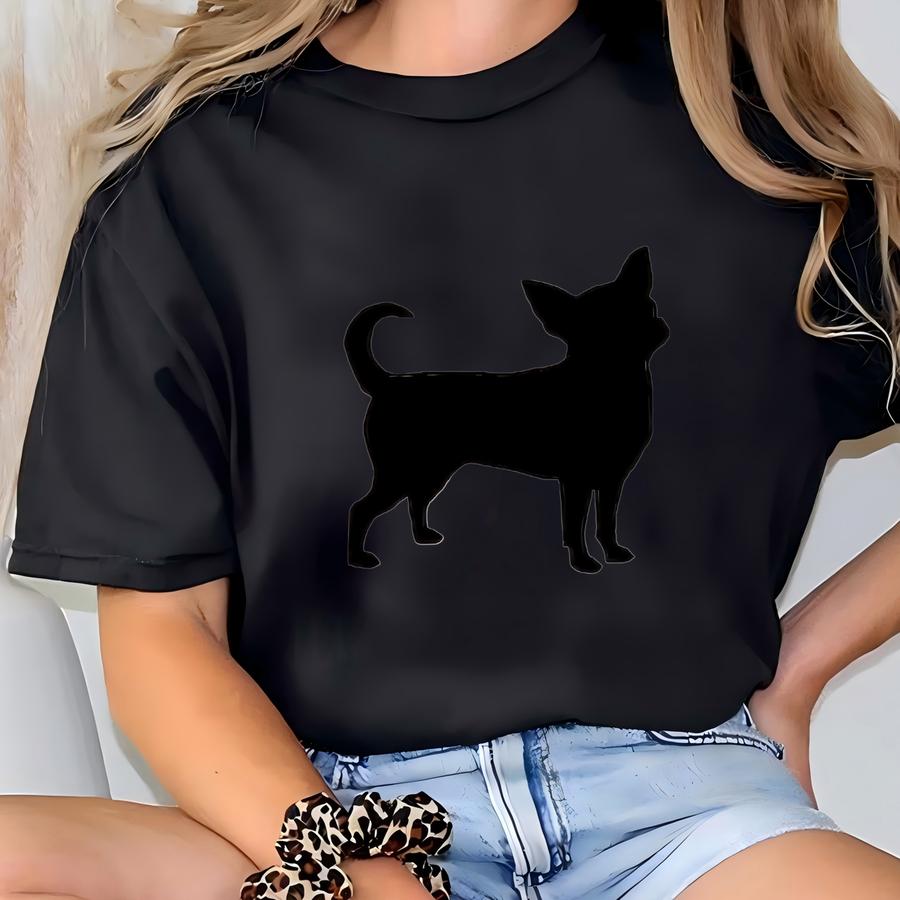 Chihuahua In Pocket Sweatshirt, Personalized Chihuahua Hoodie, Custom Sweatshirt For Dog Mom, Mothers Day Gift, Dog Mom Present, E246 T-shirt