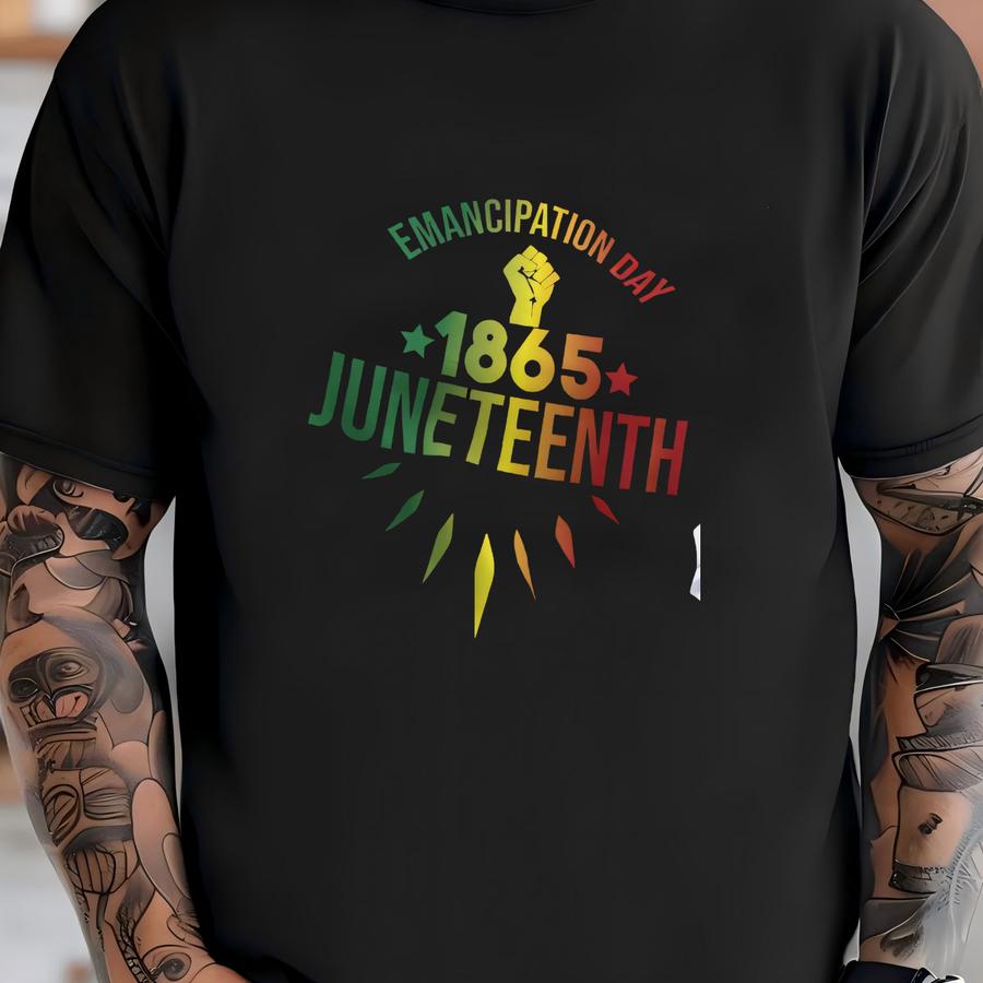 Juneteenth Hoodie: Emancipation Day, Black Culture Unisex Tee T-shirt