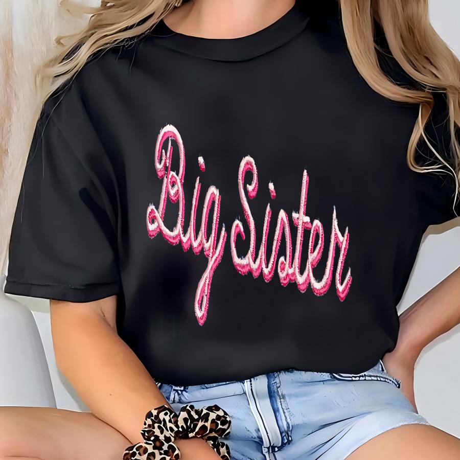 Big Sister Dress, Pregnancy Announcement Dress, Big Sister Dress, Big Sister T-shirt