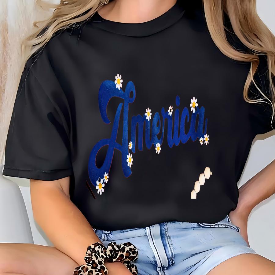 Retro America 4th Of July Crewneck Sweatshirt, Fourth Of July Sweatshirt, America Usa Vintage Sweatshirt, Usa T-shirt