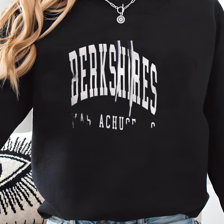 Berkshires Unisex Heavy Blend Hooded Sweatshirt, Massachusetts Hoodie, Berkshire's Mass Hoodie Sweatshirt