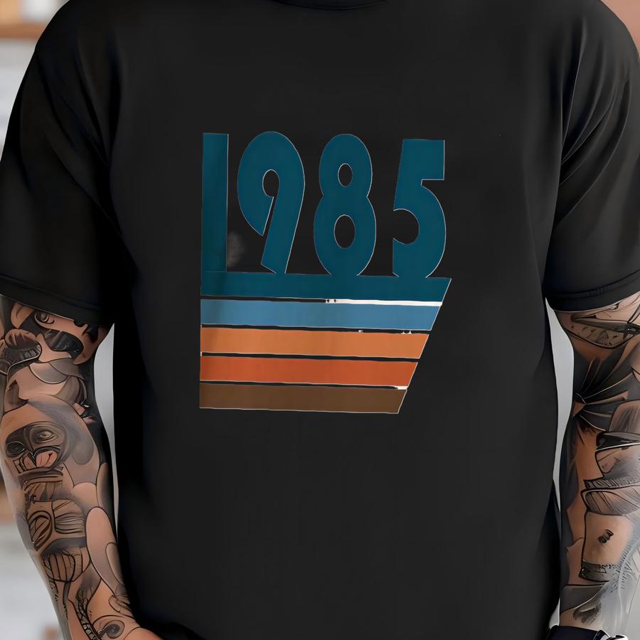 1985 Sweatshirt: Unisex Crewneck, Retro Birthday Gift T-shirt