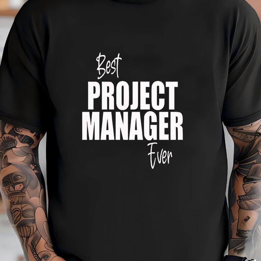 Best Project Manager Shirt, Project Management, Project Manager Gift, Office Shirt, Office Party Shirt, Gift For Project Manager, Pmp Shirt T-shirt