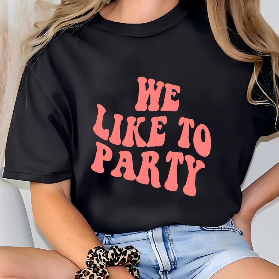 Wife Of The Party Shirt: Bridal Shower Tee, Bachelorette Favor T-shirt