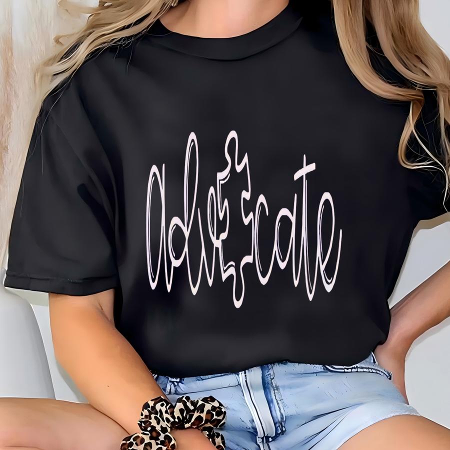 Advocate Puzzle Piece Tank Top, Autism Tank Top, Awareness Tank Top, Advocate Puzzle Tank Top, Special Education Tank Top, Proud Mama T-shirt