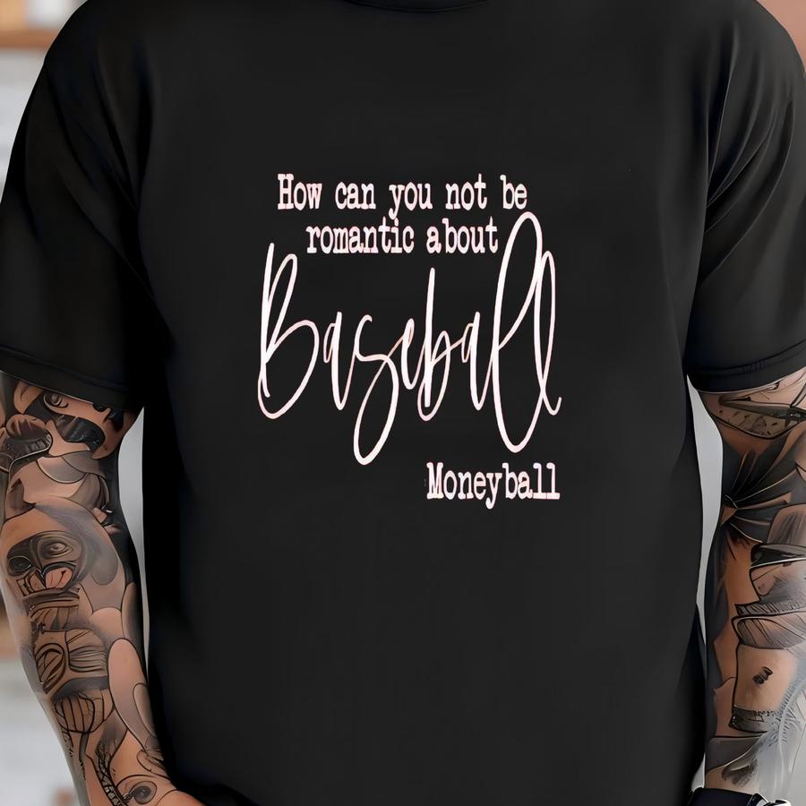 Baseball Shirt Moneyball Quote T-shirt