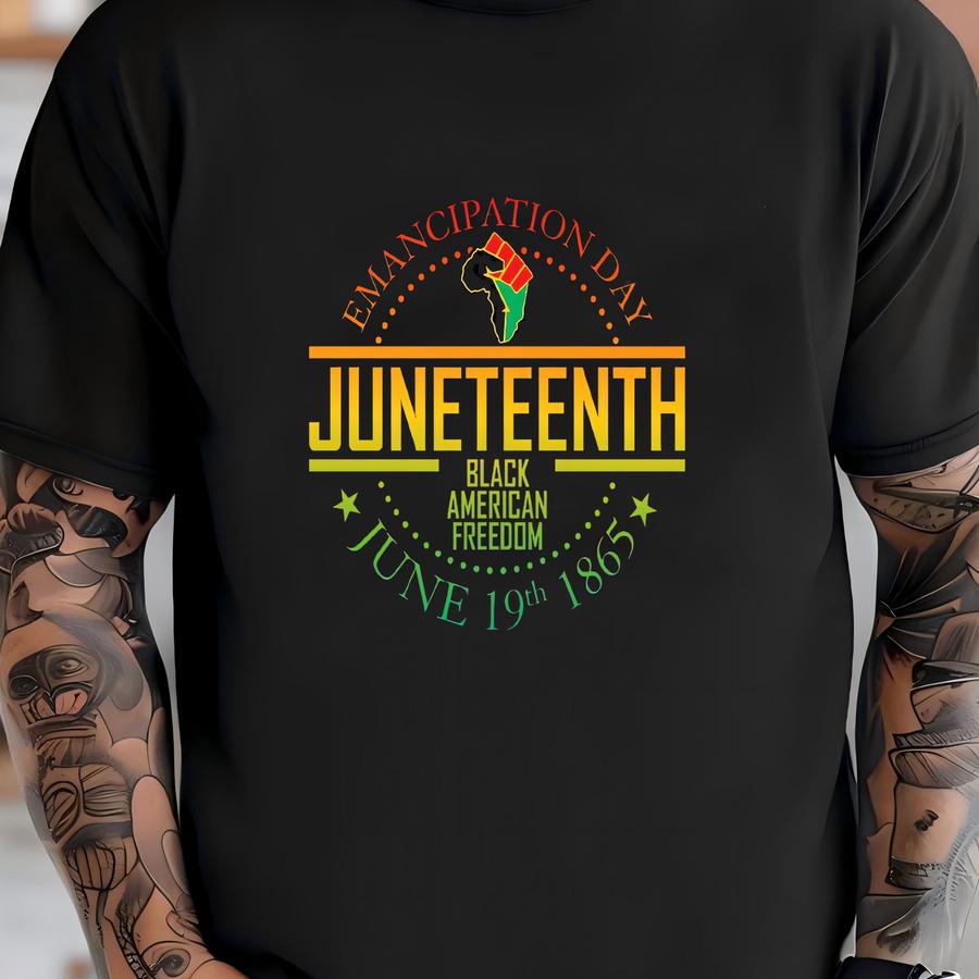 Juneteenth Emancipation Day / Available In Tee, Crewneck, Hoodie, Tank, Long Sve T-shirt