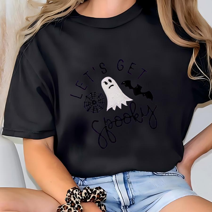 Ghost Crewneck Sweatshirt: Spooky Season  T-shirt