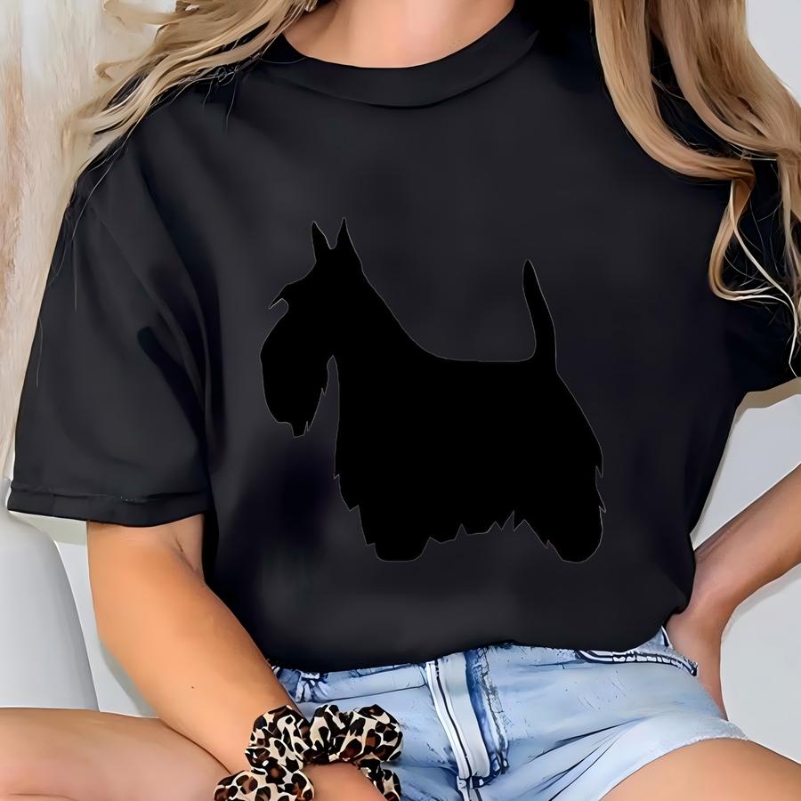 Scottish Terrier Dog Shirt, Scottie Dog Shirt, Scottie Hoodie, Scottie Gift, Dog Lover Gift, Scottie Shirt, Scottie Lover Tee T-shirt
