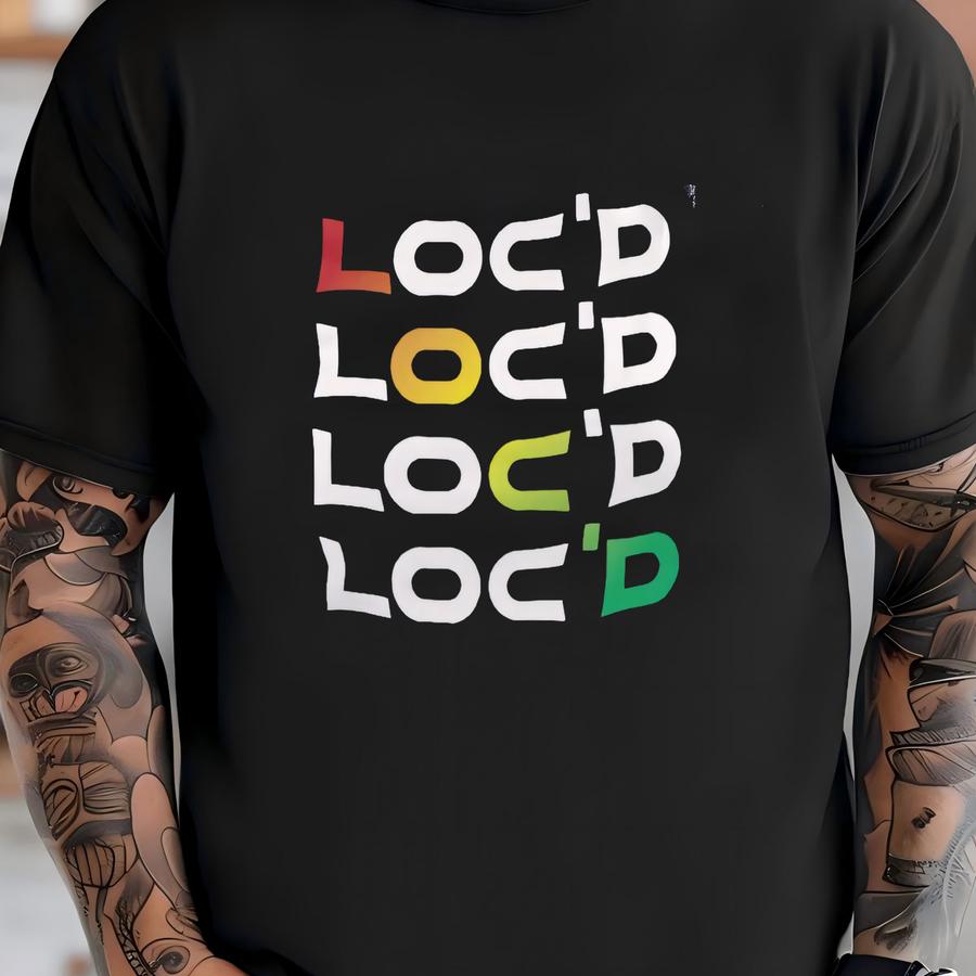 Loc'd Shirt: Ring-spun Cotton Tee T-shirt