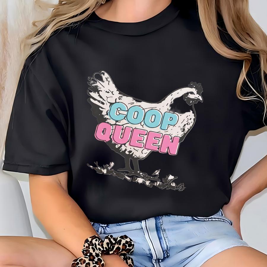 Chicken Shirt, Funny Chicken Hoodie, Mom Shirt, Grandmother Shirt, Chicken Lover Shirt, Mom Gift, Gift For Chicken Lover , Gift For Her T-shirt