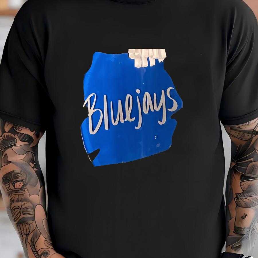 Guthrie Bluejays Keychain, Ear Tag , Acrylic Round T-shirt