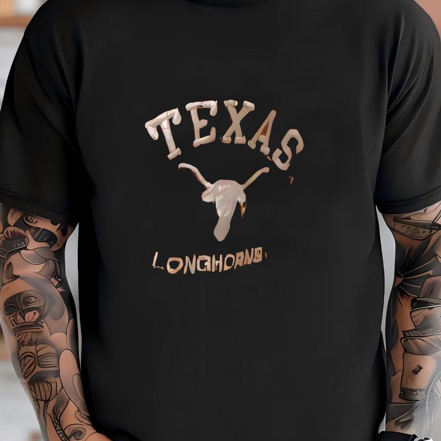 Vintage 90's Orange Red Oak Texas Longhorns Ncaa Polo Shirt Adult Xl T-shirt