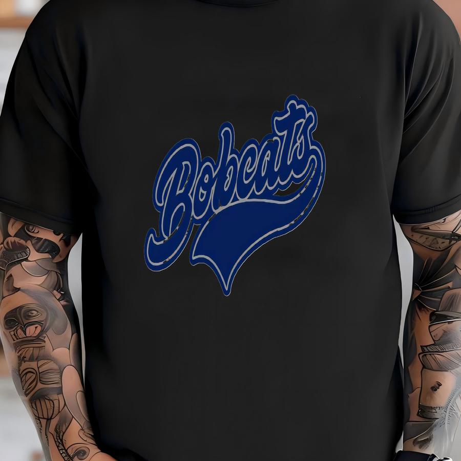 Bobcats - Team Tops/sweatshirts- Various Designs Available T-shirt