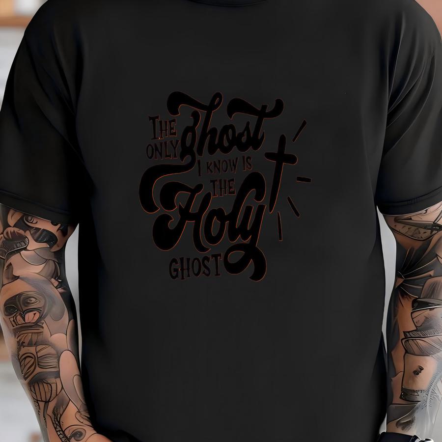 Christian Halloween Shirt Holy Ghost Sweatshirt Long Or Short Sve Hoodie T-shirt