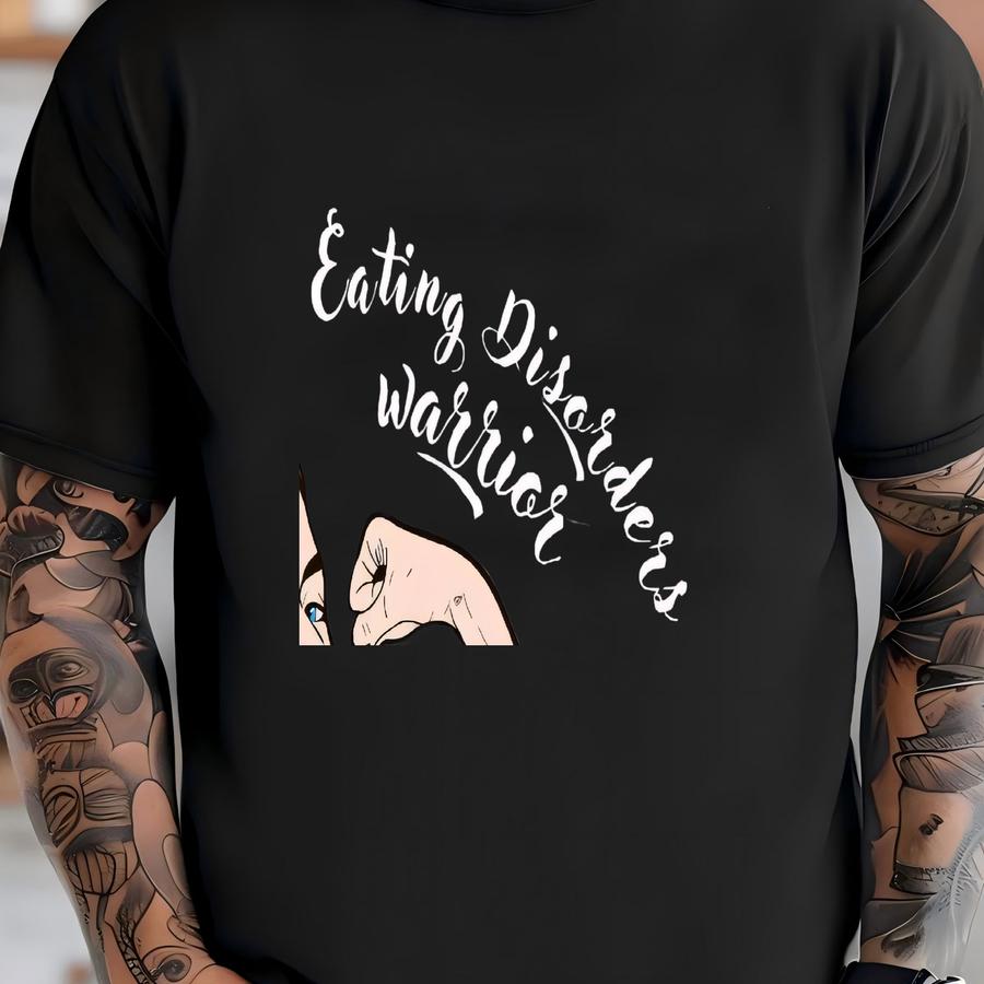 Eating Disorders Awareness Shirt / Tank Top / Hoodie, Warrior Unbreakable Tshirt, Support Shirts, Survivor Tee Gifts, Fighter, Fight Gift T-shirt