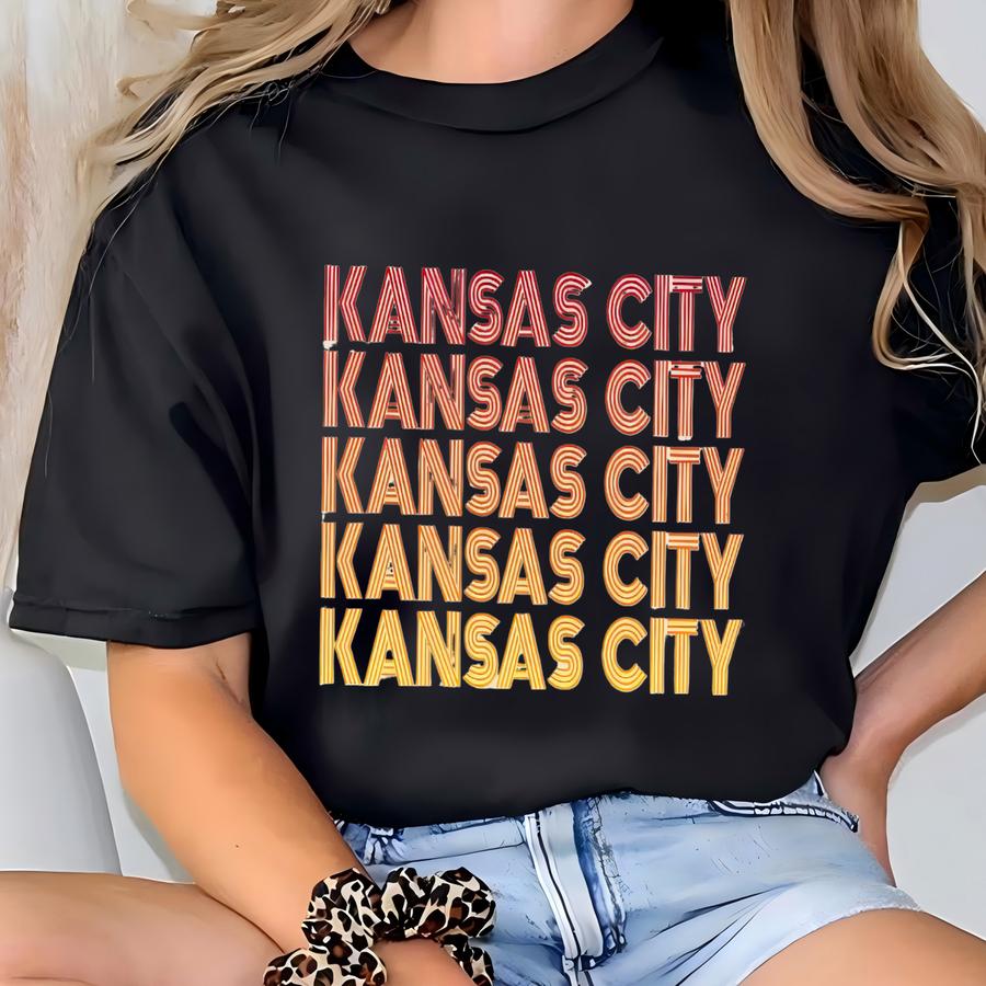 Kansas City Shirt, Kc Shirt, Kansas City Tee, Kansas City Sweatshirt, Kansas City Tank Top, Kc Sweater, Kc Gifts, Kansas City Gift For Her T-shirt