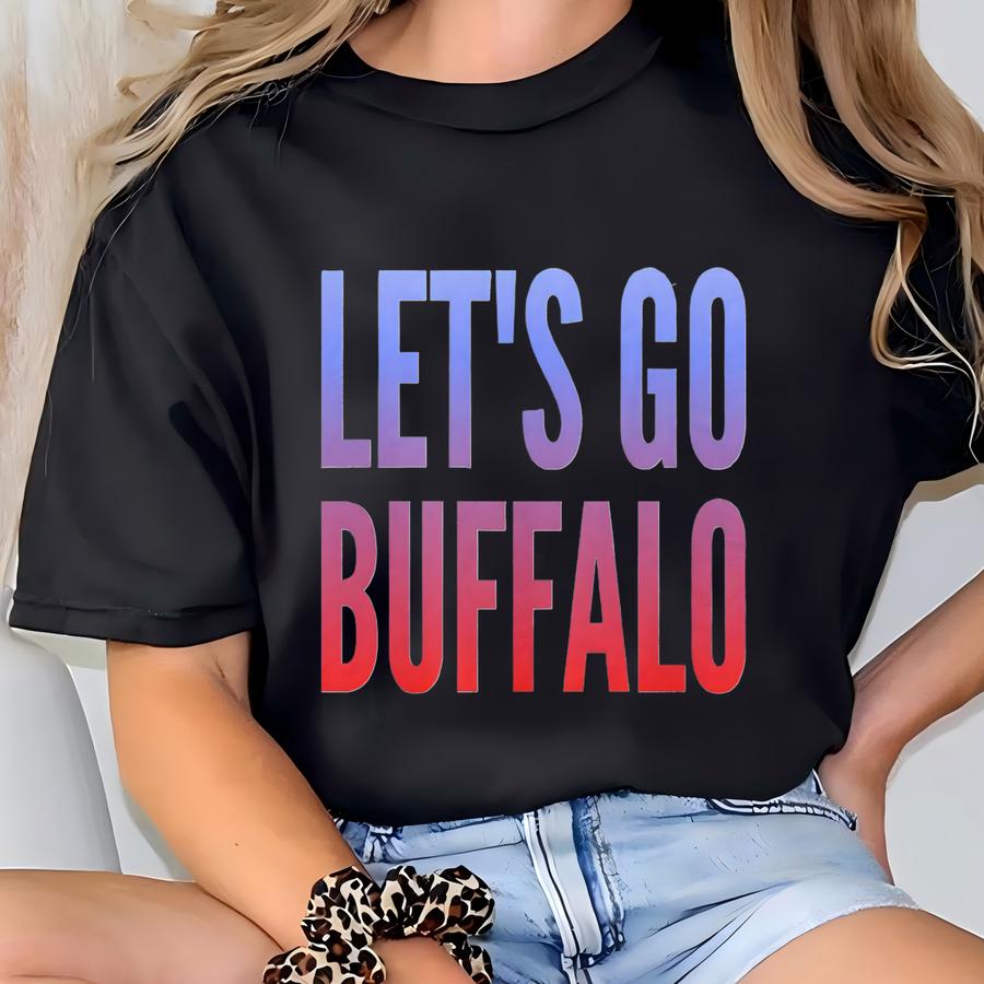 Let's Go Buffalo Tshirt, Buffalo Football Shirt, Buffalo Football Fan, Red White Blue Shirt, Josh Shirt, Buffalo Mafia, Buffalo Ny Shirt T-shirt
