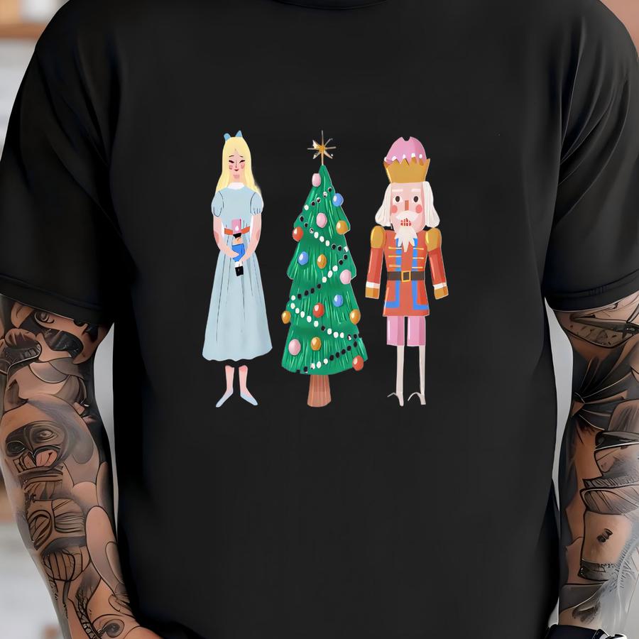 Personalized Nutcracker Ballet Sweatshirt, Sugarplum, Dew Drop, Clara, Dance Name Shirt T-shirt