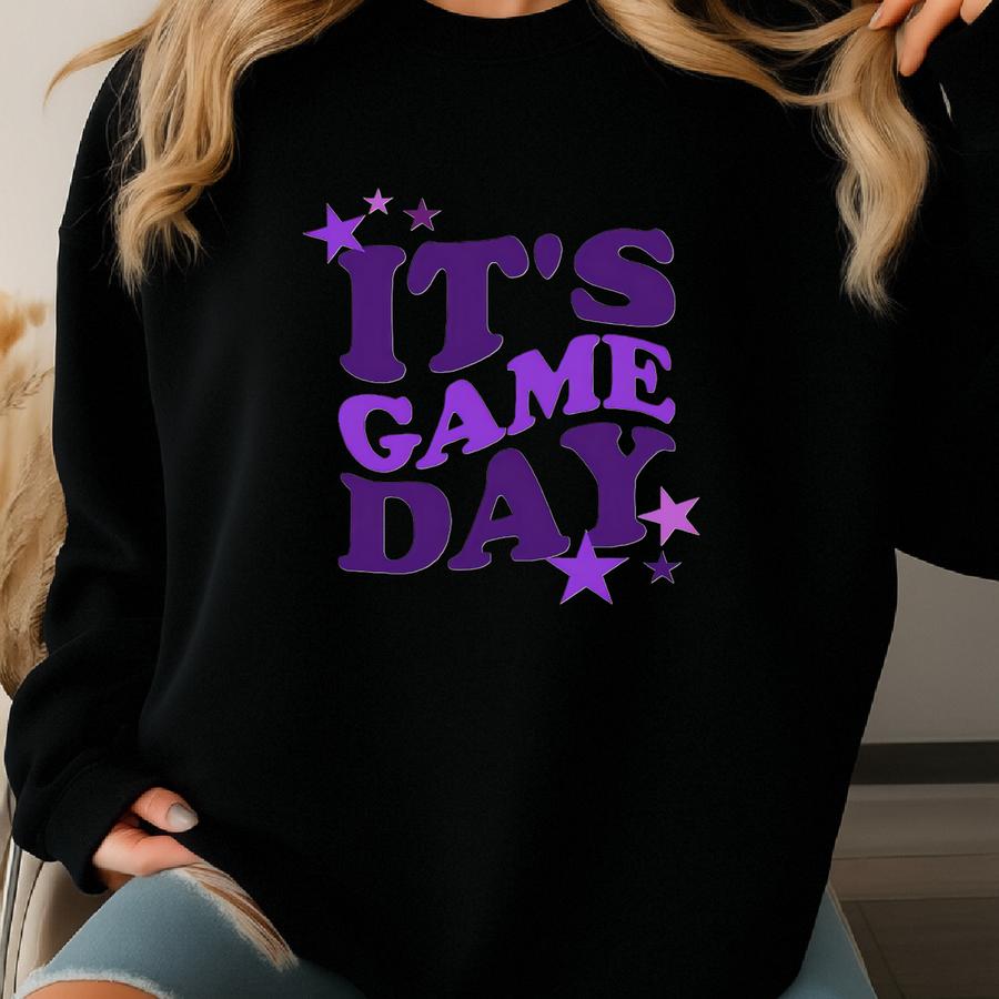 Tcu Jersey Short Sve V-neck Tee Sweatshirt