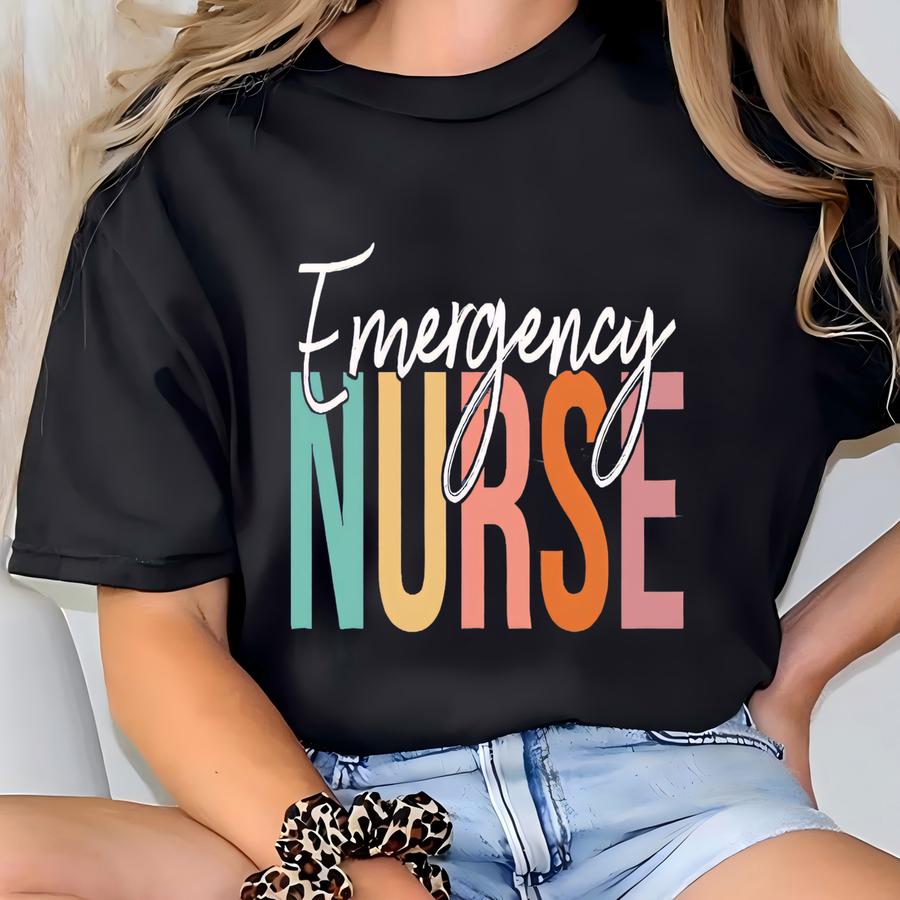 Emergency Nurse Shirt, Er Nurse Shirt, Nursing Shirt, Nurse Life Shirt, Registered Nurse Shirt, Emergency Room Nurse Shirt, Er Nurse Gift T-shirt