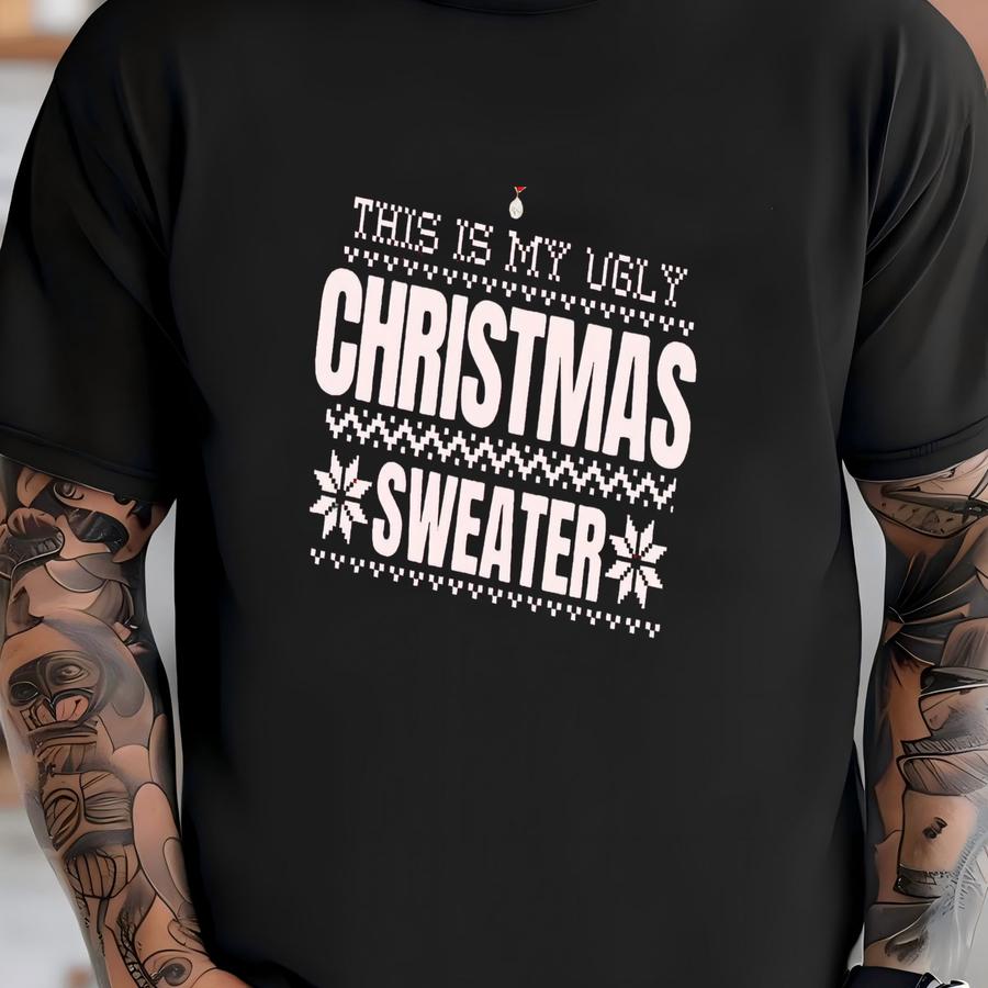 Ugly Christmas Sweatshirt, Holiday Sweat, Funny Christmas, Christmas, Ugly Sweatshirt, Christmas Gift, Christmas Party Sweat T-shirt