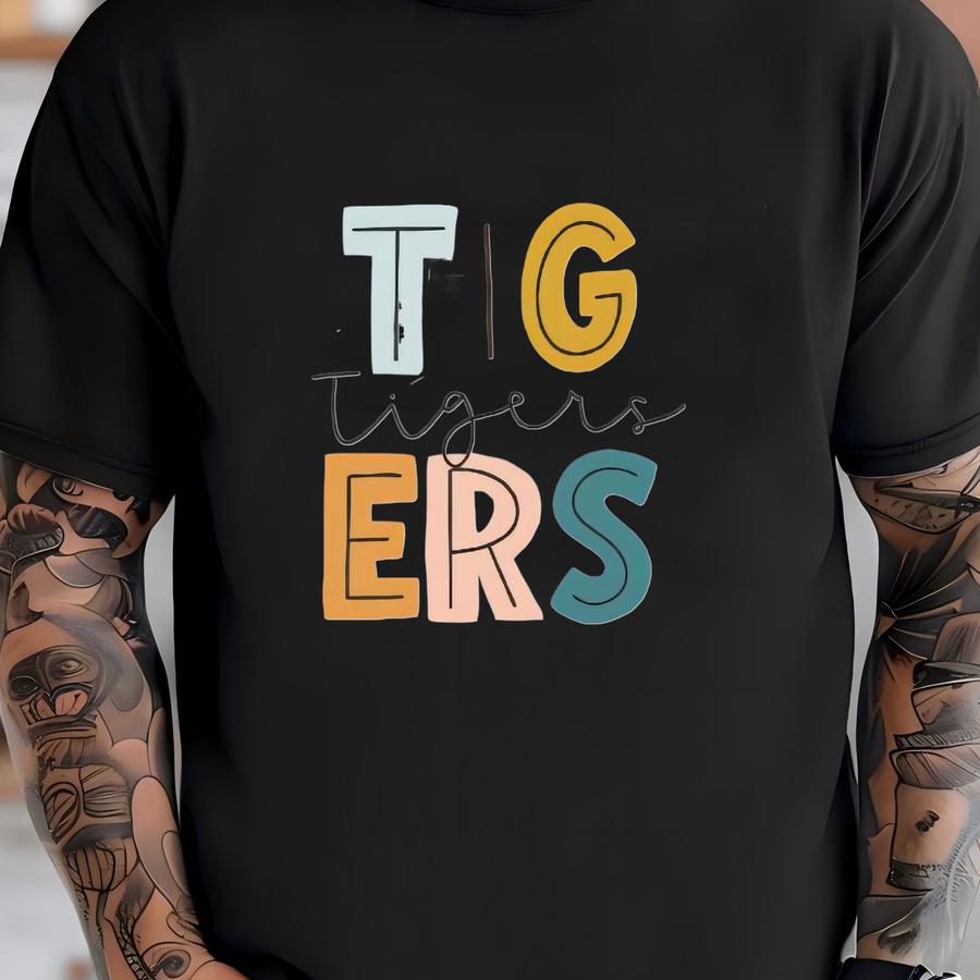 Watercolor Mascot Tops/sweatshirts - Various Teams T-shirt