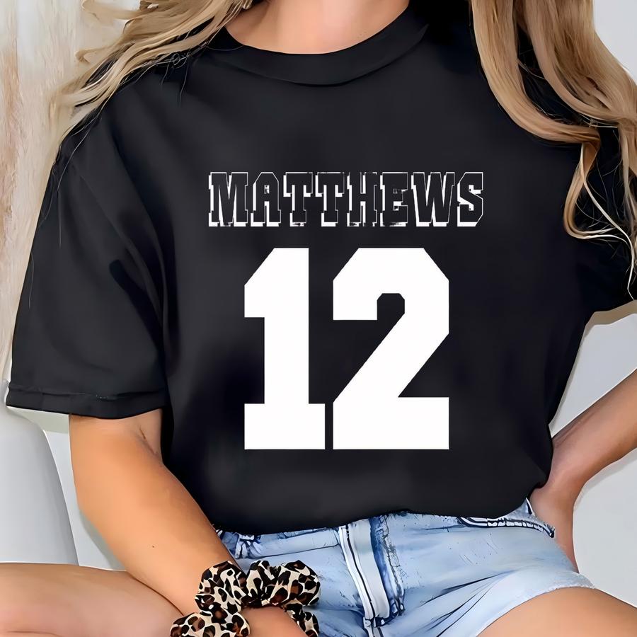 Football Sweatshirt, Custom Football Sweatshirt, Front And Back Design, High School Fanwear, Football Name And Number, Football Mom T-shirt