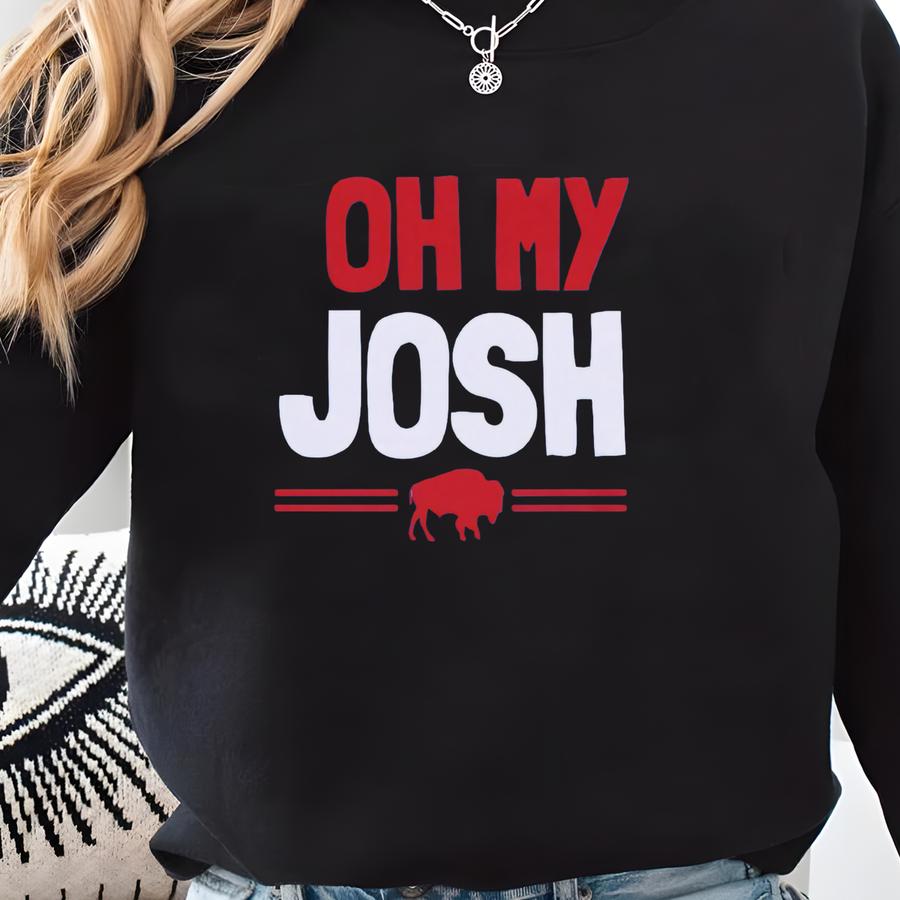 Buffalo Football Shirt, Buffalo Josh T-shirt, Buffalo Football Fan, Josh Shirt, Buffalo Ny, Buffalo New York, Women's Buffalo Football Sweatshirt