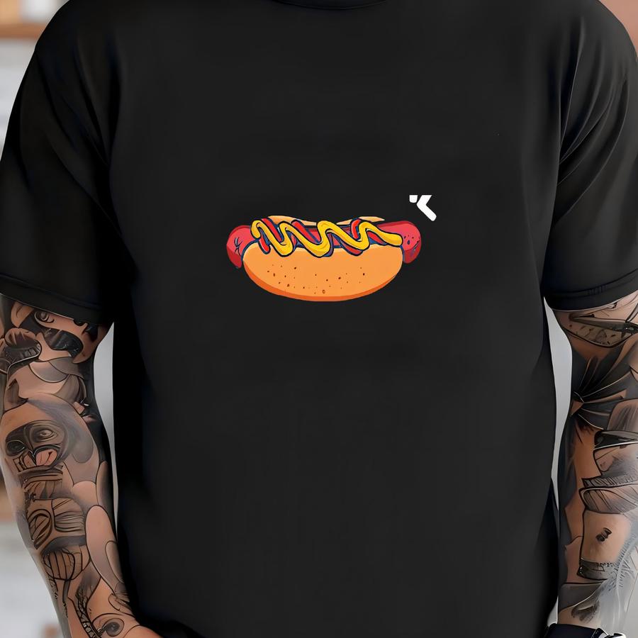 Just A Girl Who Loves Hot Dogs Shirt, Hot Dog Lover Shirt, Hot Dog Tee, Sausage Lover Shirt T-shirt