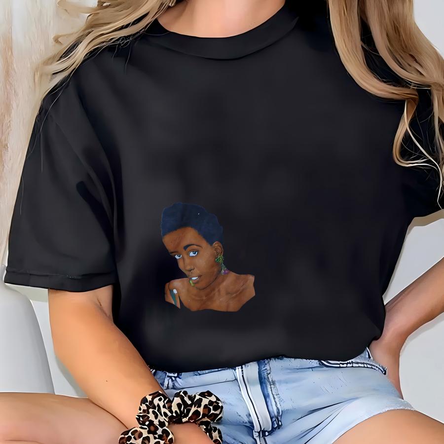 Vintage 90's The Black Womans Anthem Rap Tee Hip Hop T Shirt Size L T-shirt