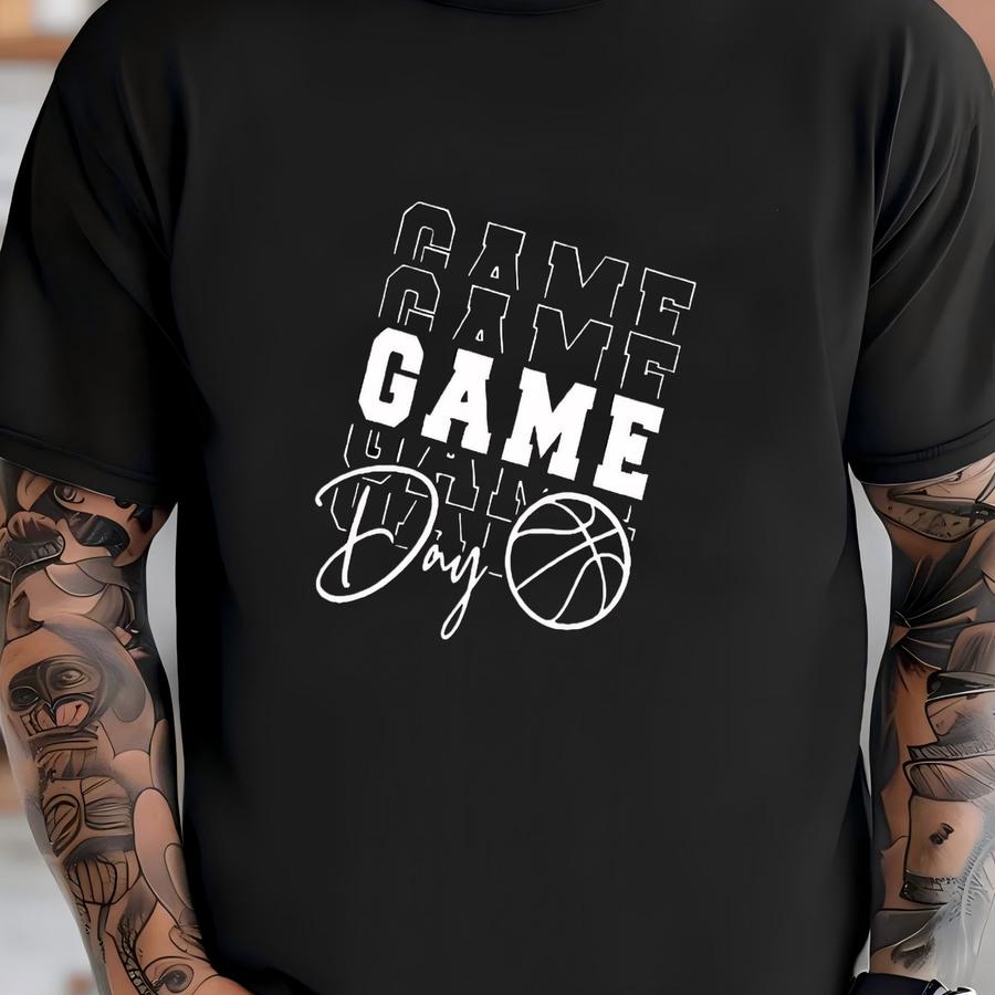 Basketball Game Day Shirt, It's The Game Day Shirt, Basketball Shirt, Basketball Cheer Shirt, Basketball Mascot Tee T-shirt