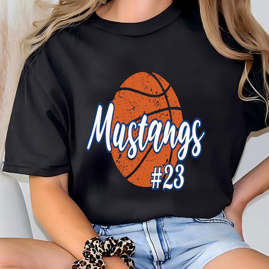 Basketball Mom Shirt, Basketball Shirt For Woman, Custom Basketball Shirt, Personalized Basketball Tees, Basketball Sweatshirt, Team Shirts T-shirt