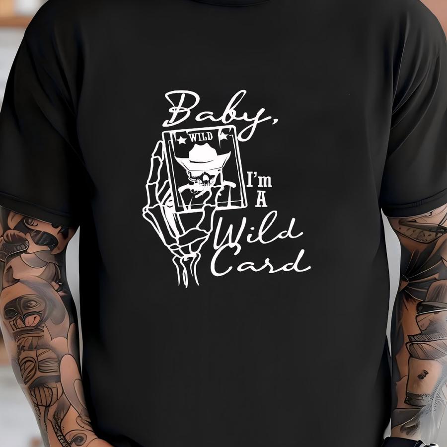 Baby I'm A Wildcard Country Music Women's Hoodie T-shirt
