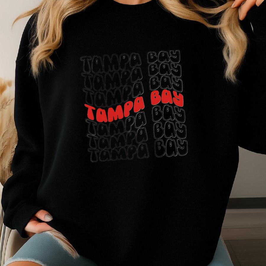 Retro Tampa Bay Shirt Tampa Bay Tee Tampa Bay Football Shirt Gift For Tampa Bay Fan Game Day Apparel Tampa Bay Florida Shirt Sweatshirt