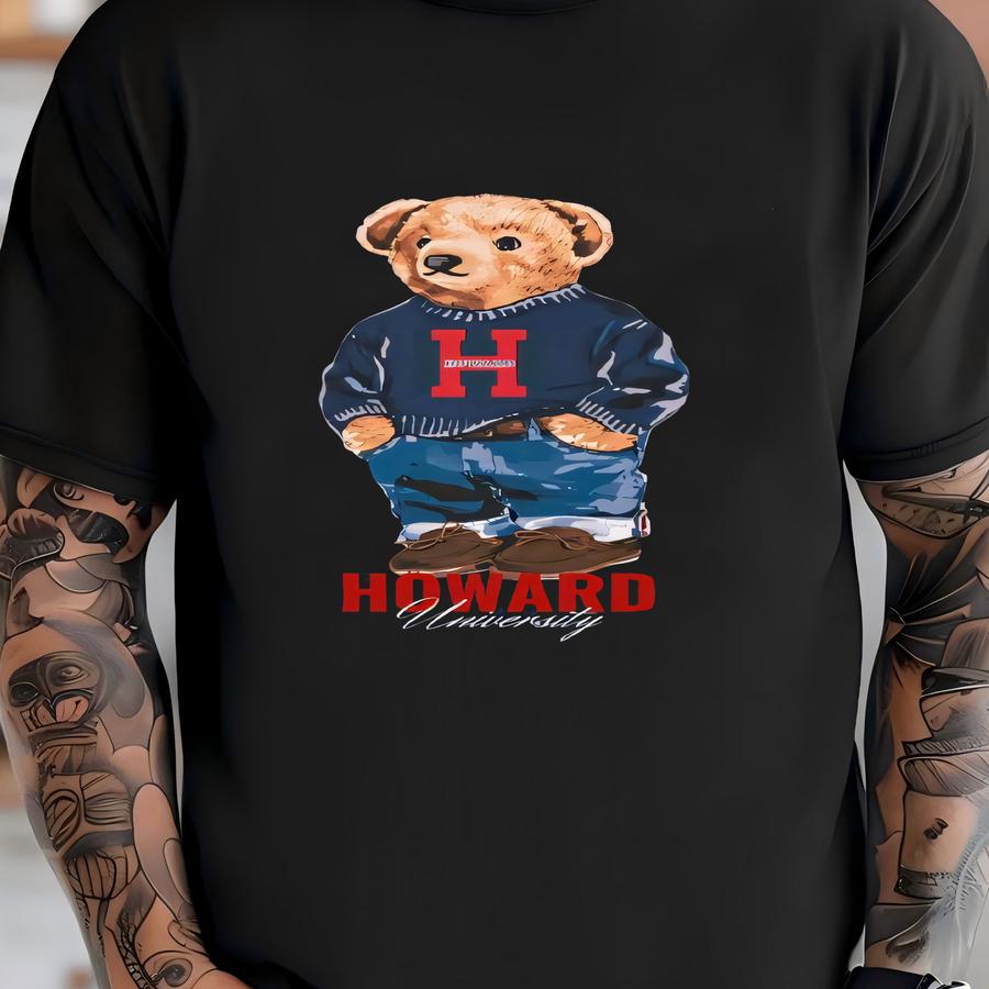 Hbcu Howard Bear T-shirt