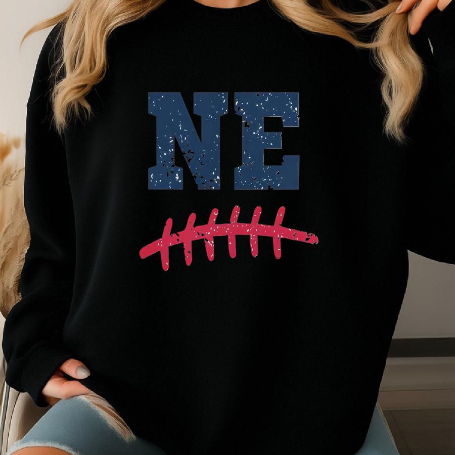 Vintage New England Football Crewneck Sweatshirt, Distressed New England Shirt, New England Fan Crewneck Shirt, New England Gift, Game Day Sweatshirt