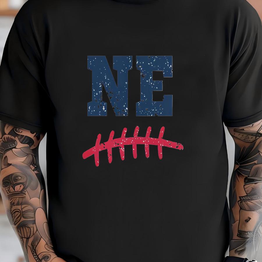 Vintage New England Football Crewneck Sweatshirt, Distressed New England Shirt, New England Fan Crewneck Shirt, New England Gift, Game Day T-shirt
