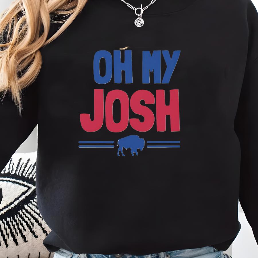 Buffalo Football Josh Sweatshirt, Buffalo Football Fan Crewneck, Love Josh Shirt, Buffalo Mafia, Buffalo Ny Shirt Sweatshirt