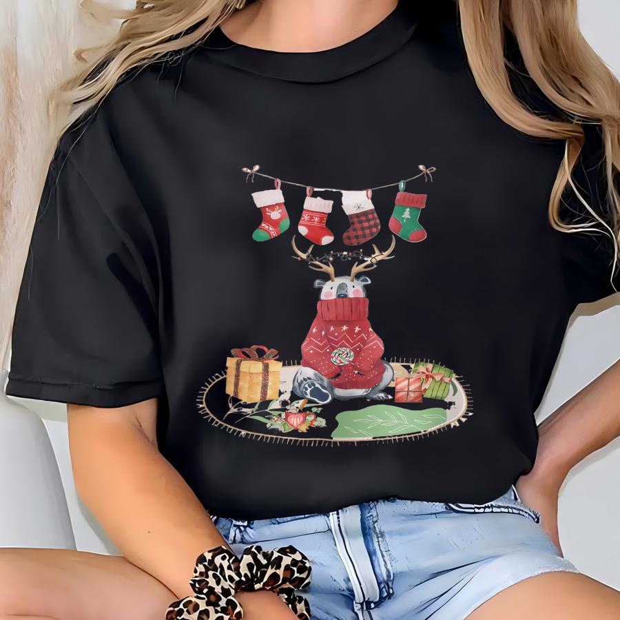 Christmas Polar Bear Sweater, Christmas Sweatshirt, Xmas Tshirt, Ugly Christmas Sweater, Polar Bear Gifts, Polar Bear T Shirt, Xmas Gifts T-shirt