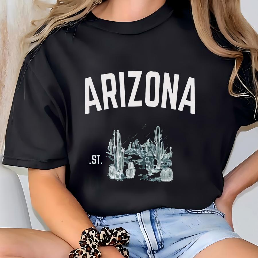 Arizona Hoodie/ Vintage Arizona Hoodie/ State Hoodie/ Arizona Sweatshirt/ Arizona Gifts T-shirt