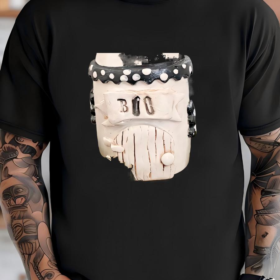 Ghost Inspired Gnome Home - Witchy - Fairy House - Halloween Decor - Spooky - Halloween Village T-shirt